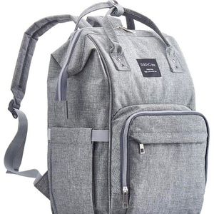 Kiddycare Gray Diaper bag/backpack